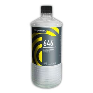 Растворитель 646 (ГОСТ-18188-72) 5 литров - 5 шт.